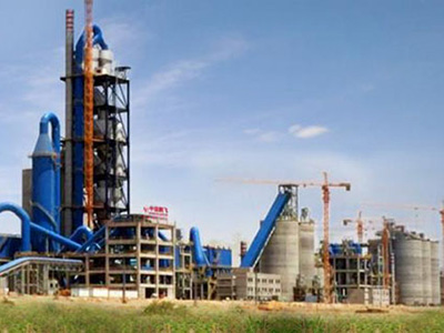 Planta de producción de cemento de 3000 toneladas por vía seca