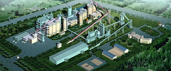 Planta de molinos para 2 millones de toneladas de cemento